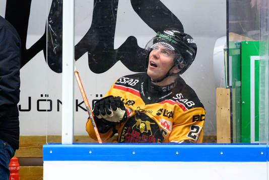 Luleås Jesper Sellgren deppar