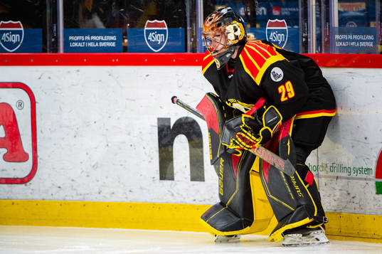 Brynäs målvakt Klara Peslarova