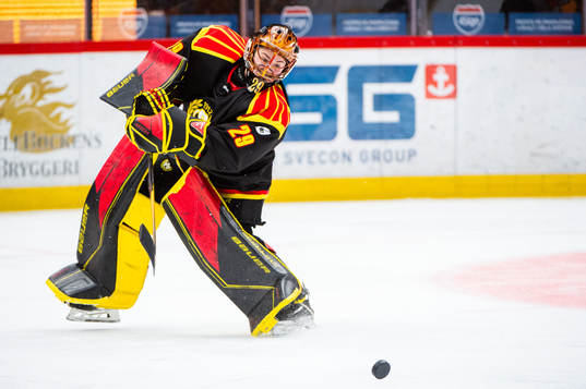 Brynäs målvakt Klara Peslarova