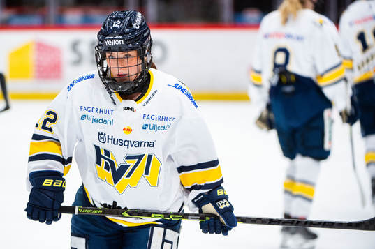 HV71s Kiira Yrjänen deppar