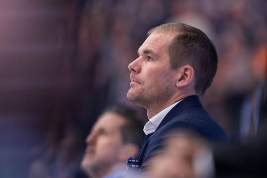 Färjestad BKs tränare Thomas Mitell