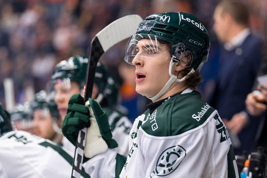 Färjestad BKs Liam Öhgren