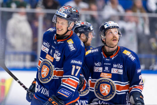 Växjö Lakers HCs Gabriel Carlsson deppar och har ont