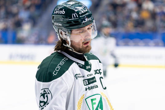 Färjestads Linus Johansson deppar