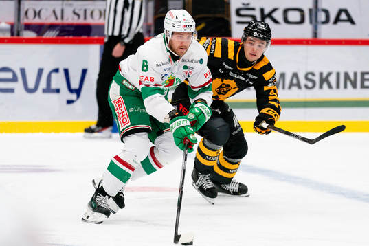 Rögles Linus Sandin och Skellefteås Elias Salomonsson