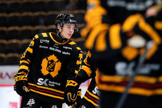 Skellefteås Axel Sandin Pellikka jublar