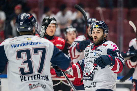 Linköpings Anthony Greco jublar