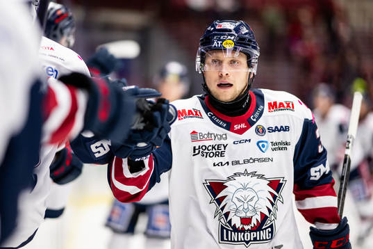 Linköpings Jesper Pettersson jublar