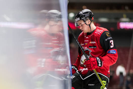 Malmö Redhawks Nuutti Viitasalo deppar