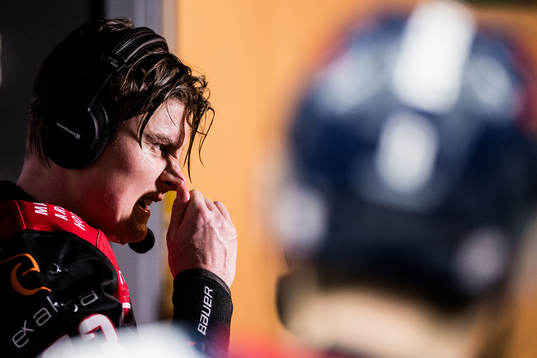 Malmö Redhawks Fredrik Händemark deppar