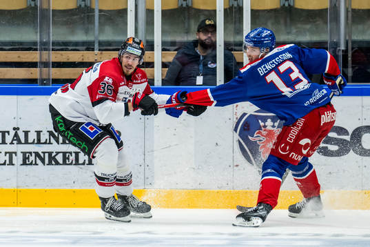 Örebros Emil Larsson och Oskarshamns Rasmus Bengtsson