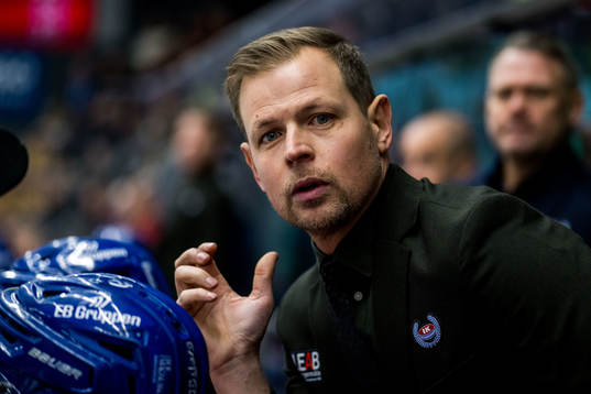 Oskarshamns tränare Martin Filander
