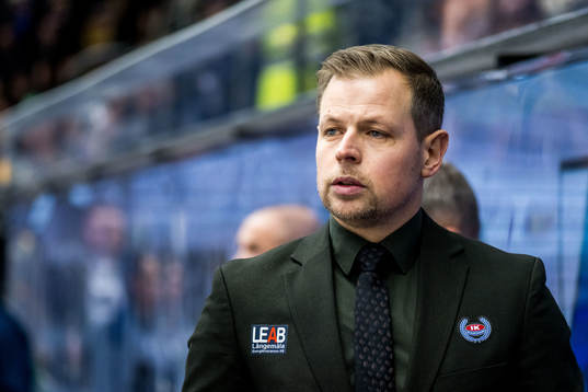 Oskarshamns tränare Martin Filander