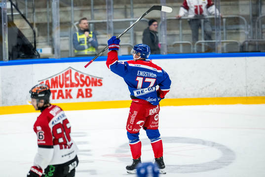 Oskarshamns Jonas Engström jublar