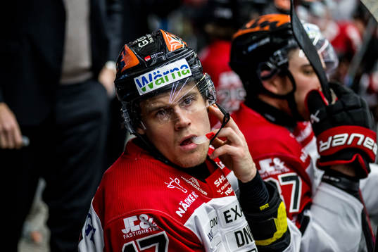 Örebros William Wikman deppar