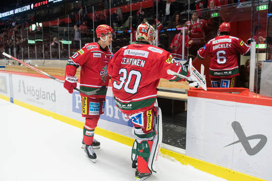 MoDos målvakt Lassi Lehtinen och Sampo Ranta