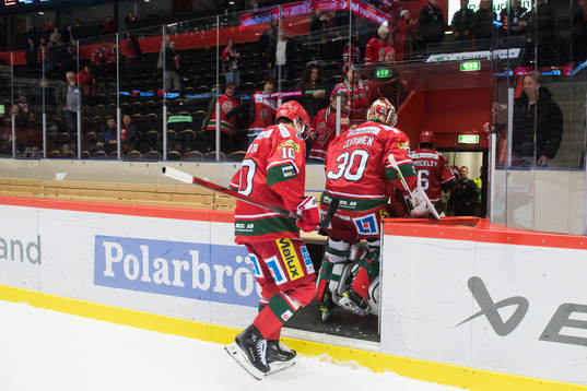 MoDos målvakt Lassi Lehtinen och Sampo Ranta