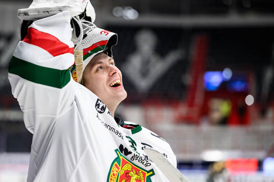 Moras målvakt Emil Zetterquist
