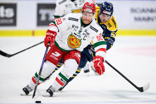 Moras Daniel Ljunggren och Södertäljes Christopher