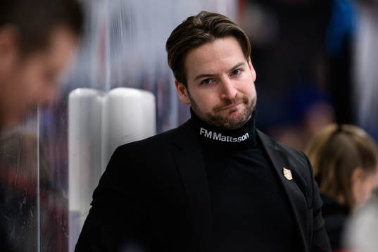 Moras assisterande tränare Fabian Gunnarsson