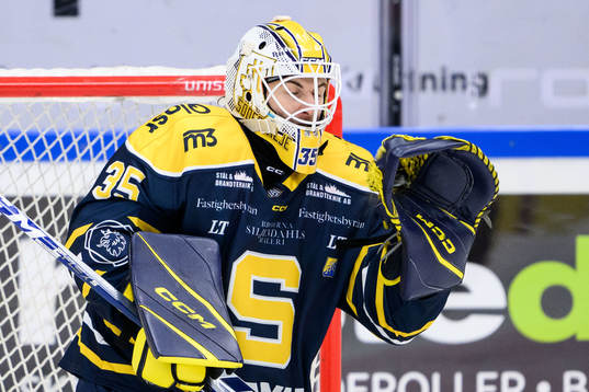 Södertäljes målvakt Tomas Sholl