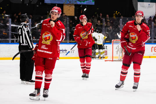 Almtunas Filip Barklund, Anton Klint och William Proos