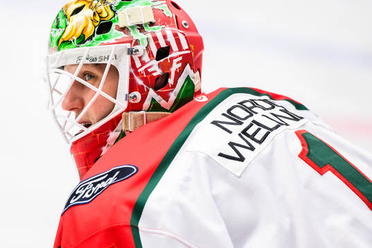 Frölundas målvakt Lars Johansson