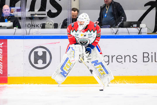 Frölundas målvakt Frans Tuohimaa