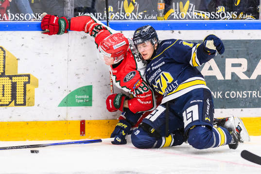 under ishockeymatchen i SHL mellan HV71 och Frölunda