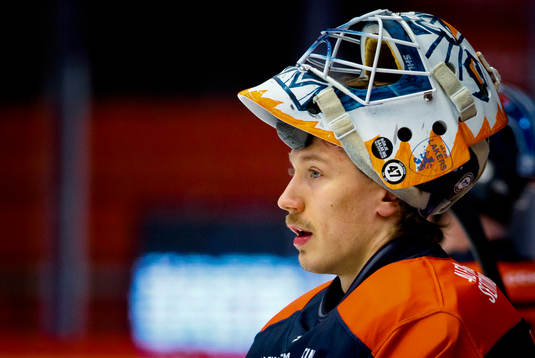Växjös målvakt Emil Larmi