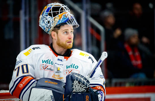 Växjös målvakt Adam Åhman