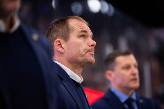 Färjestads tränare Thomas Mitell