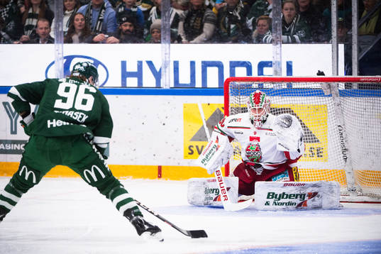 under ishockeymatchen i SHL mellan Färjestad och MoDo