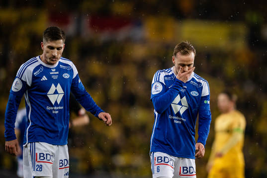 Kristoffer Haugen and Martin Ellingsen of Molde look
