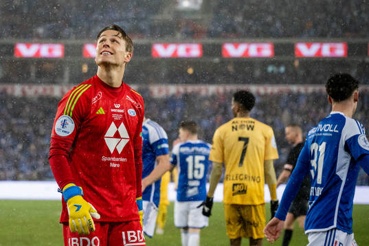 Goalkeeper Oliver Petersen of Molde