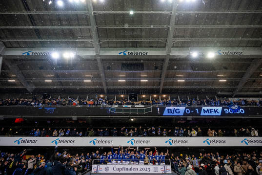 Players of Molde celebrate