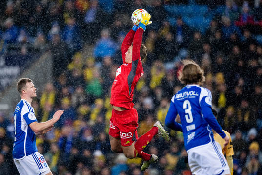 Goalkeeper Oliver Petersen of Molde