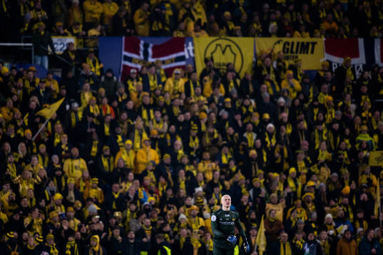 Goalkeeper Julian Faye Lund of Bodø/Glimt