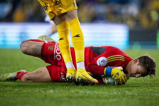 Goalkeeper Oliver Petersen of Molde