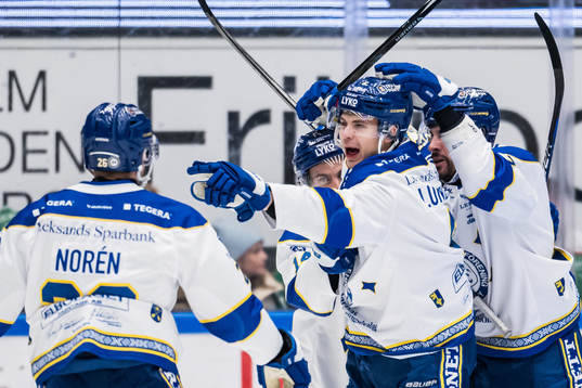 Leksands Alexander Lundqvist jublar