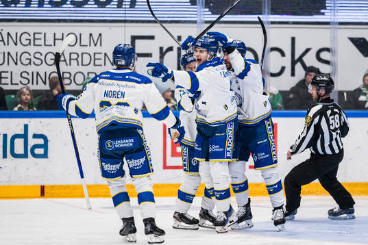 Leksands Alexander Lundqvist jublar