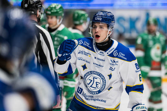 Leksands Alexander Lundqvist jublar