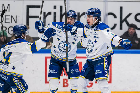 Leksands Alexander Lundqvist jublar