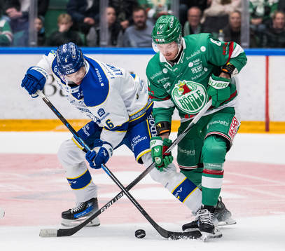 Leksands Alexander Lundqvist och Rögles Linus Sandin
