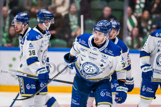 Leksands Peter Cehlarik jublar