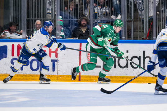 Leksands Lucas Elvenes och Rögles Lian Bichsel
