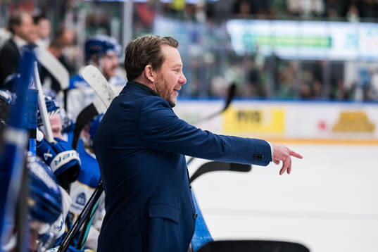 Leksands tränare Charles Berglund
