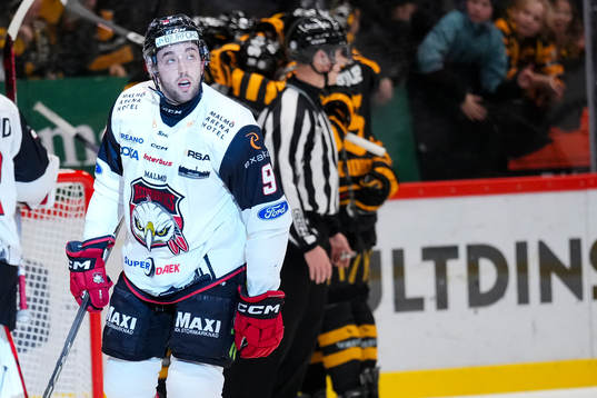Malmö Redhawks Alan Quine deppar