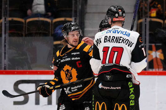Skellefteås Jonathan Pudas och Malmö Redhawks William Von