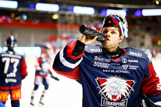Linköpings målvakt Jesper Myrenberg